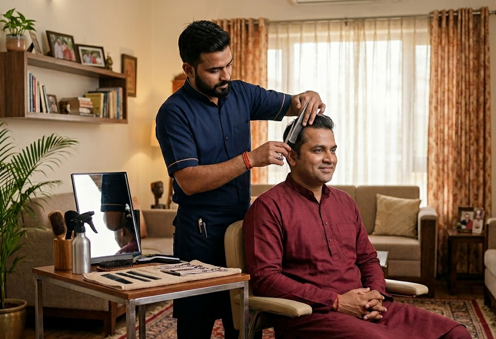 Men-Salon-at-Home-Jodhpur