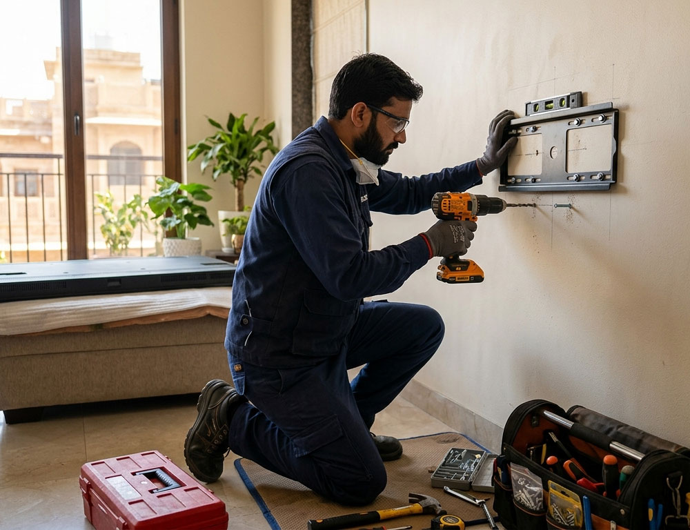 Wall-and-Mounting-Work-Jodhpur